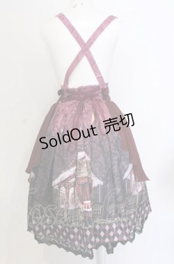 画像3: axes femme kawaii / シルクノクターンスカート M ワイン O-25-05-31-1044-AX-SK-OW-OS