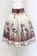 axes femme kawaii / グランドフィナーレミディスカート M ワイン O-25-05-31-1046-AX-SK-OW-OS