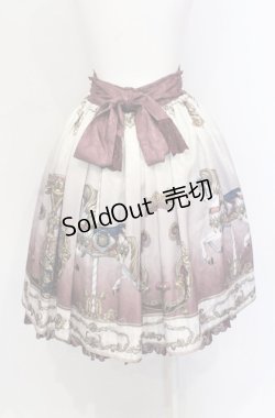 画像2: axes femme kawaii / グランドフィナーレミディスカート M ワイン O-25-05-31-1046-AX-SK-OW-OS