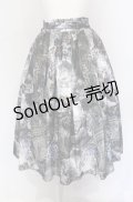 axes femme NOSTALGIE / 天使柄ジャガードロングスカート F クロ O-25-05-31-1053-AX-SK-OW-OS