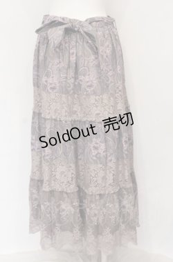 画像2: axes femme / ペイズリー×花柄ロングスカート M ピンク系 O-25-05-31-1062-AX-SK-OW-OS