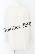axes femme POETIQUE / シャツチュニック M ベージュ O-25-05-31-1069-AX-TO-OW-OS