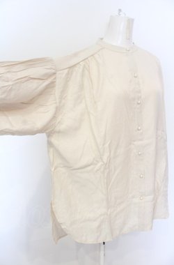 画像2: axes femme POETIQUE / シャツチュニック M ベージュ O-25-05-31-1069-AX-TO-OW-OS