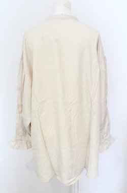 画像3: axes femme POETIQUE / シャツチュニック M ベージュ O-25-05-31-1069-AX-TO-OW-OS