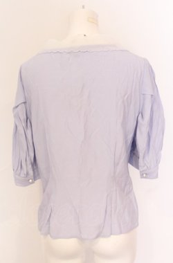 画像3: axes femme POETIQUE / ブーケ刺繍シアーブラウス M ラベンダー O-25-05-31-1071-AX-BL-OW-OS