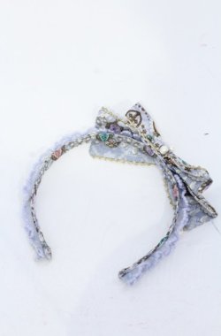 画像2: Angelic Pretty / Dreamy Jewelカチューシャ  サックス O-25-05-31-1001-AP-AC-IG-OS