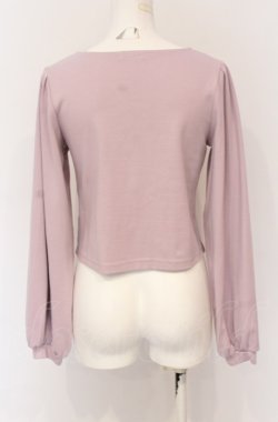 画像2: axes femme POETIQUE / レースデザインカットプルオーバー M ピンク O-25-05-31-1008-AX-TO-OW-OS