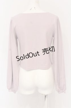 画像2: axes femme POETIQUE / レースデザインカットプルオーバー M ピンク O-25-05-31-1008-AX-TO-OW-OS