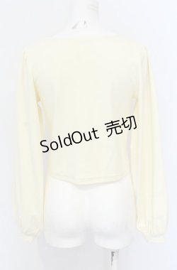 画像2: axes femme POETIQUE / レースデザインカットプルオーバー M イエロー O-25-05-31-1009-AX-TO-OW-OS