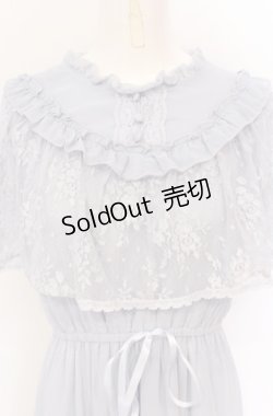 画像2: axes femme / ヴィンテージ風サマードレス F ブルー O-25-05-31-1103-AX-OP-OW-OS