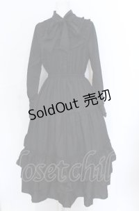 axes femme / 20th/クラシカルワンピース F クロ O-25-05-31-1108-AX-BL-OW-OS