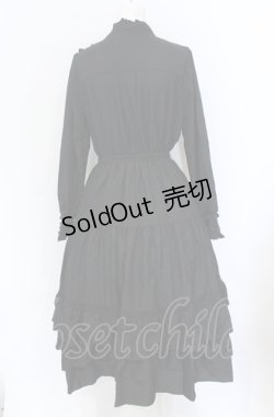 画像3: axes femme / 20th/クラシカルワンピース F クロ O-25-05-31-1108-AX-BL-OW-OS