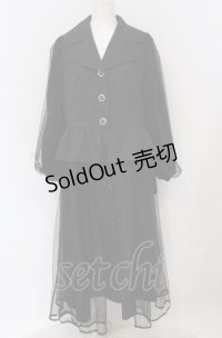 axes femme POETIQUE / ３ｗａｙトレンチコート M クロ O-25-05-31-1111-AX-CO-OW-OS