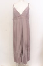 画像1: 【SALE】axes femme / プリーツキャミワンピース M ピンク O-25-05-31-1113-AX-TO-OW-ZT148 (1)
