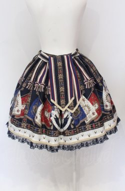 画像2: Angelic Pretty / ガーディアンユニコーンスカート  ネイビー O-25-05-31-1011-AP-SK-IG-OS