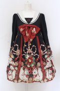 Royal Princess Alice / 絢爛白狐 お狐様セーラーワンピース  クロ O-25-05-31-1012-LO-OP-IG-OS