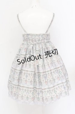 画像3: Angelic Pretty / Dreamy Jewelハイウエストジャンパースカート  ラベンダー O-25-05-31-1013-AP-OP-IG-OS
