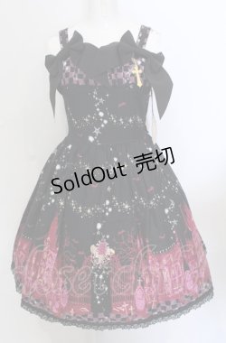 画像1: ALICE and the PIRATES / ゴーストタウンのメリィメイキングジャンパースカートII型 F クロ O-25-05-31-1017-PA-OP-IG-OS