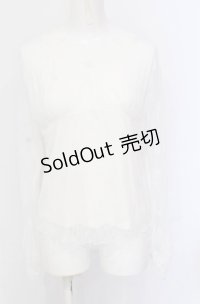 axes femme / 総レースインナー M シロ（公式展開色キナリ） O-25-05-31-1031-AX-TO-OW-OS