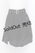 【SALE】DearMyLove / レースアップスリットスカパン M クロ O-25-05-31-1039-EL-PA-IG-ZT240