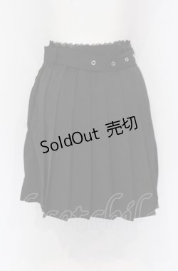 画像2: 【SALE】DearMyLove / レースアップスリットスカパン M クロ O-25-05-31-1039-EL-PA-IG-ZT240