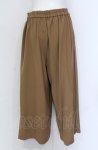 画像2: 【SALE】axes femme / サイドスカーフ切替パンツ M キャメル O-25-05-31-1042-AX-PA-OW-ZT303 (2)