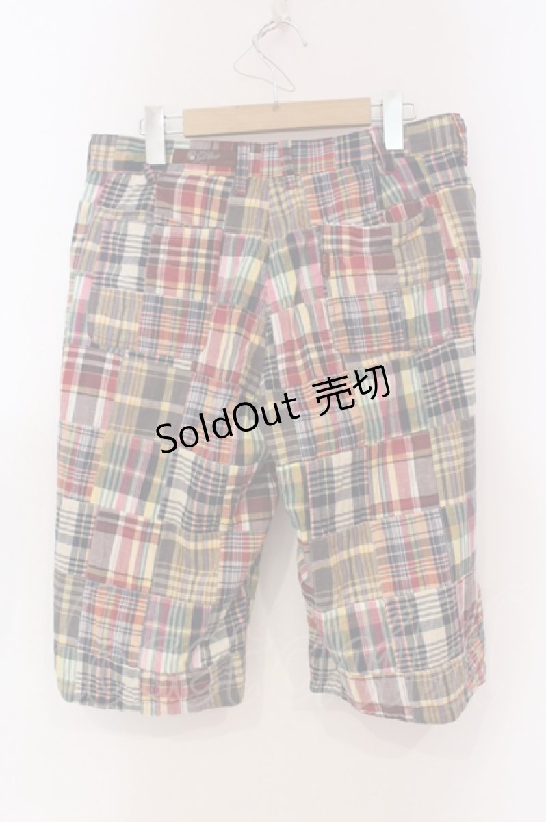 画像2: 【SALE】Karl Helmut / リバーシブルハーフパンツ 4（L） ワイン×チェック O-25-05-31-001-EL-PA-OW-ZT117 (2)