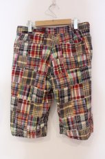 画像2: 【SALE】Karl Helmut / リバーシブルハーフパンツ 4（L） ワイン×チェック O-25-05-31-001-EL-PA-OW-ZT117 (2)