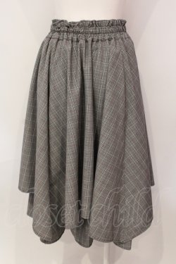 画像3: axes femme / シャツ巻き風イレヘムスカート F クロ O-25-05-31-069-AX-SK-OW-OS