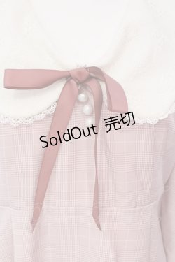 画像2: Deary / レース襟ワンピース  ピンク O-25-05-31-071-LO-OP-IG-OS