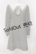 Amavel / セーラー襟ワンピース  グリーン O-25-05-31-073-CA-OP-IG-OS
