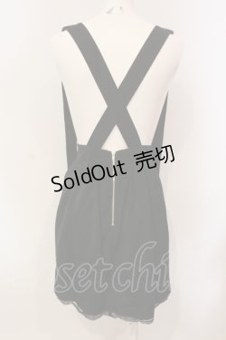 画像3: Ank Rouge / サスペンダーバックルタイトスカート  クロ O-25-05-31-076-CA-SK-IG-OS