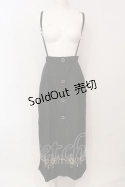 画像1: Amavel / Monogram Vintageスカート  ベージュ O-25-05-31-083-CA-SK-IG-OS