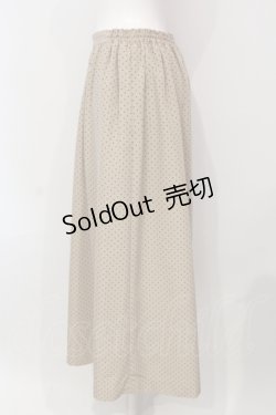画像2: PINK HOUSE / ピンドットワイドパンツ  ベージュ O-25-05-31-009-LO-PA-OW-ZT097