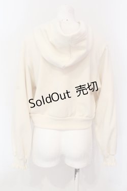 画像2: F i.n.t / シフォンリボンスウェットパーカー  クリーム O-25-05-31-087-CA-TO-IG-OS