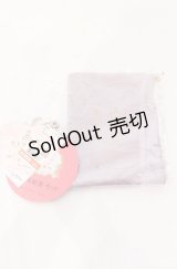 m petit by misako / AM*コウチャツキベロアポーチ（紅茶無し）  パープル O-25-05-31-2042-LO-ZA-OW-ZT169-F001