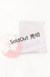 m petit by misako / AM*コウチャツキベロアポーチ（紅茶無し）  パープル O-25-05-31-2042-LO-ZA-OW-ZT169-F001