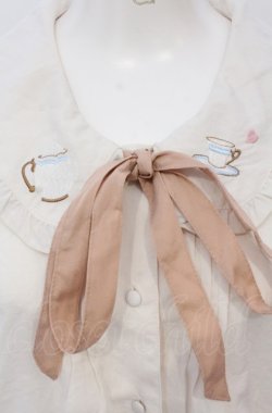 画像2: Amavel / ティータイム刺繍ブラウス  キナリ O-25-05-31-2009-CA-BL-OW-OS