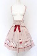 Amavel / 喫茶アマベルのクリームソーダスカート F ピンク O-25-05-31-2018-CA-SK-OW-OS