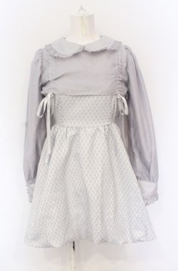画像1: Swankiss / TS JQ mini O/P　ワンピース F グレー O-25-05-31-2023-CA-OP-OW-OS