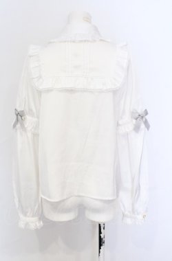 画像3: Amavel / Classical Doll カスケードフリルブラウス F シロ O-25-05-31-2026-CA-BL-OW-OS