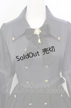 画像2: Amavel / Secret Antique Key　ワンピース  グレー×クロ O-25-05-31-2029-CA-OP-OW-OS