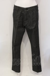 PINK HOUSE / エンブレムワッペン使いデニムパンツ M クロ O-25-05-31-014-LO-PA-OW-ZT097