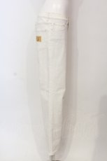 画像3: 【SALE】PINK HOUSE / クロスステッチ使いデニムパンツ 3（M） シロ O-25-05-31-016-LO-PA-OW-ZT096 (3)