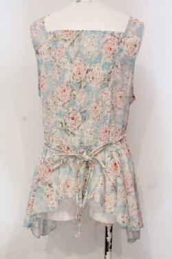 画像3: PINK HOUSE / シャビーローズ アシンメトリーチュニック  サックス O-25-05-31-021-LO-TO-IG-OS