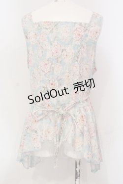 画像3: PINK HOUSE / シャビーローズ アシンメトリーチュニック  サックス O-25-05-31-021-LO-TO-IG-OS