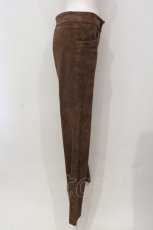 画像2: 【SALE】PINK HOUSE / ラムレザーパンツ M ブラウン O-25-05-31-003-LO-PA-OW-ZT117 (2)