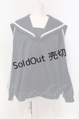 Candy Stripper / SAILOR JERSEY ブルゾン  ネイビー O-25-06-03-001-PU-JA-OW-OS
