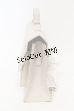 画像2: ｍ petit by misako / スカラップ被せの3WAYバッグ  アイボリー O-25-06-03-035-LO-BG-IG-ZT-K010