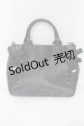m petit by misako / AMレースアップ 2WAY トートバッグ  クロ O-25-06-03-036-LO-BG-IG-ZT-K012